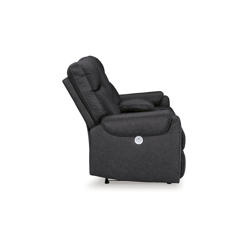 Barnsana Power Reclining Loveseat with Console