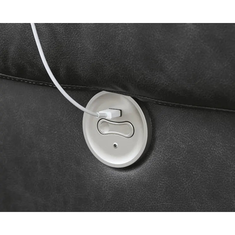 Barnsana Power Reclining Loveseat with Console