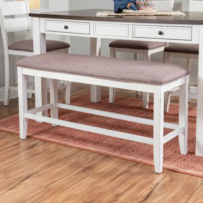 Menard Wood 6-Piece Counter Height Dining Set