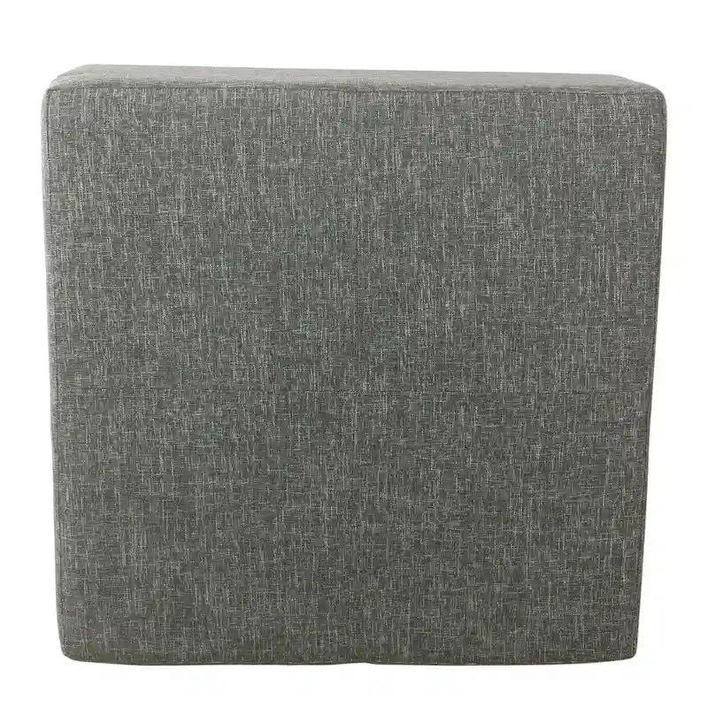 HomePop Luxury 32 Square Storage Ottoman