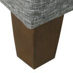 HomePop Luxury 32 Square Storage Ottoman