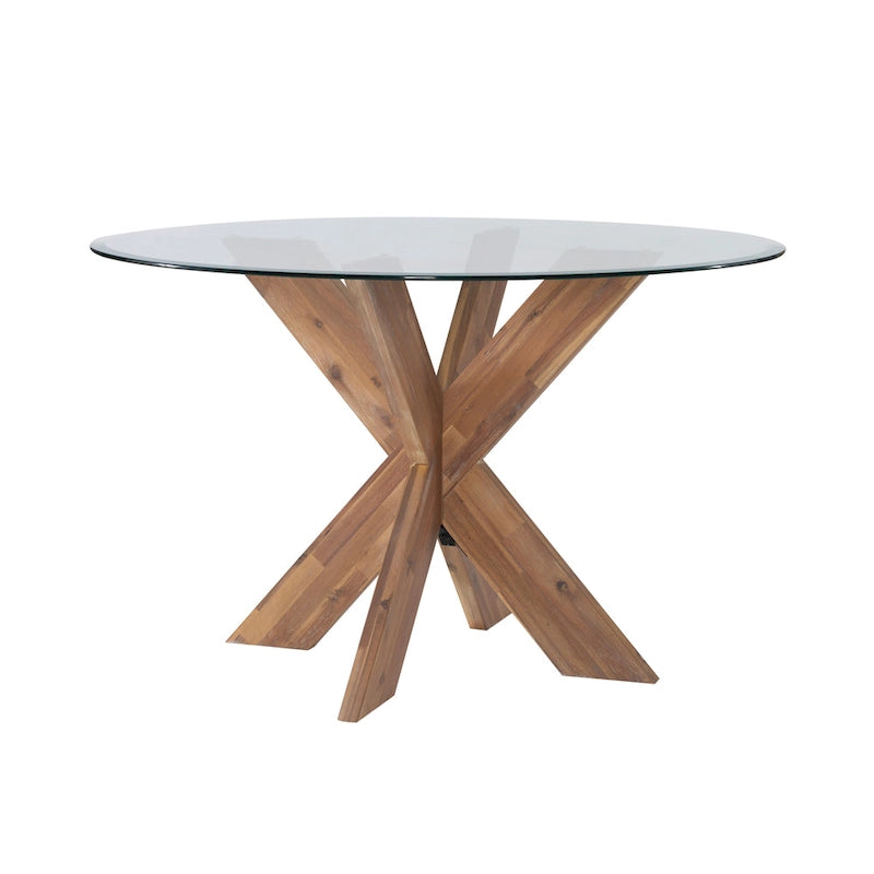Allard Rustic Famhouse 5 Piece Dining Set