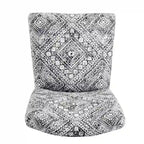 HomePop Classic Parsons Medallion Dining Chair (Set of 2)