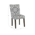 HomePop Classic Parsons Medallion Dining Chair (Set of 2)
