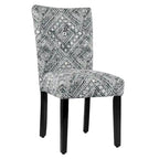 HomePop Classic Parsons Medallion Dining Chair (Set of 2)