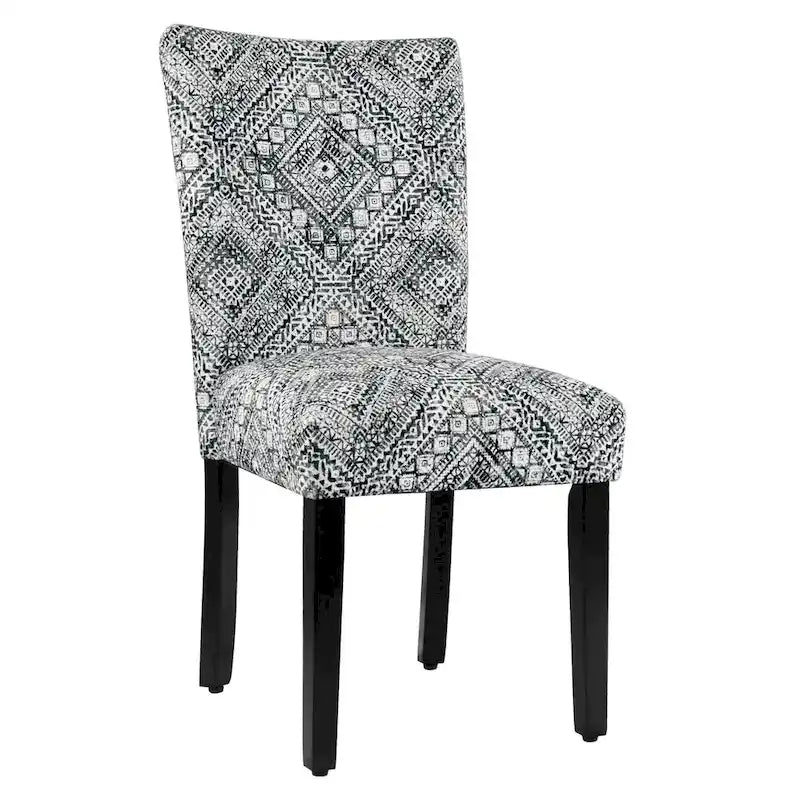 HomePop Classic Parsons Medallion Dining Chair (Set of 2)