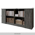 CraftPorch Simple Clean-Lines Wooden Sideboard