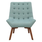 Shelly Tufted Chair with Coffee Legs