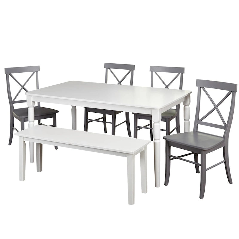 Simple Living 6-piece Albury Dining Set with Dining Bench