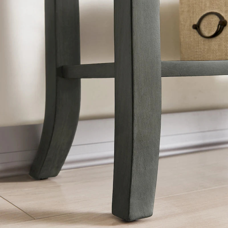 Traditional Tray Edge Console Hall Stand