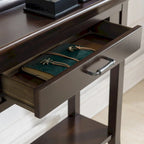 Traditional Tray Edge Console Hall Stand