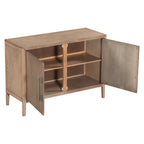 Living Room Storage Cabinet Sideboard with 2 Doors