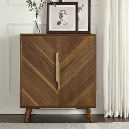 Art Leon Handcrafted Wood Sideboard with 2 Doors