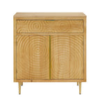 Art Leon Handcrafted Wood Sideboard with 2 Doors