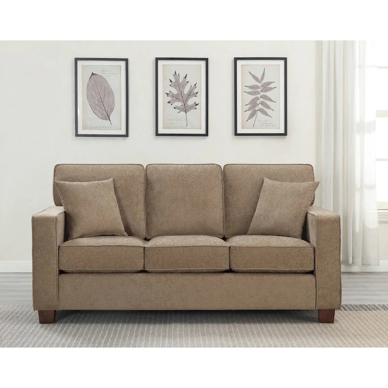 Copper Grove Sagarejo Sleek Contemporary 3-seat Sofa