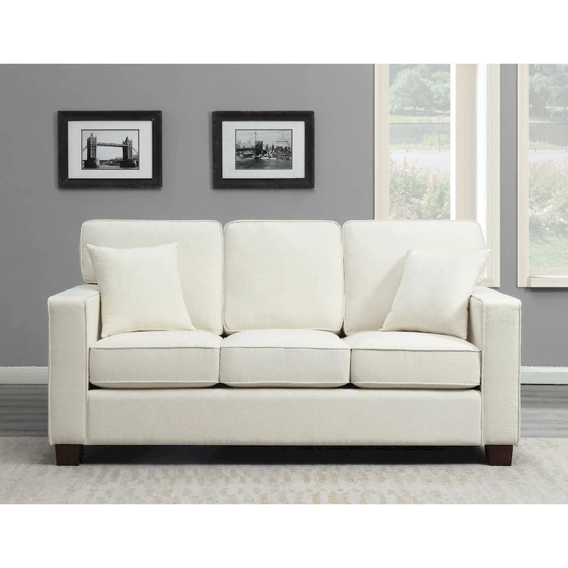 Copper Grove Sagarejo Sleek Contemporary 3-seat Sofa