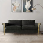 CraftPorch Luxurious Velvet Upholstered Sofa