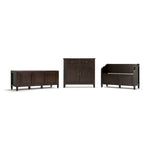 WYNDENHALL Hampshire SOLID WOOD 51 inch Wide Traditional Storage Bench Trunk - 51 W x 18 D x 20.75 H