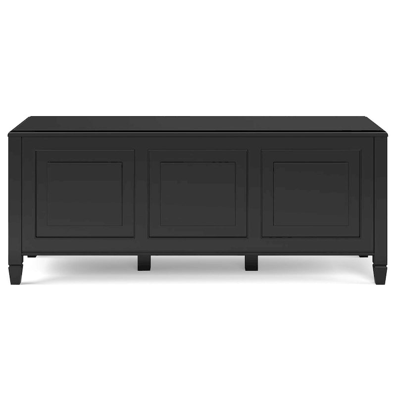 WYNDENHALL Hampshire SOLID WOOD 51 inch Wide Traditional Storage Bench Trunk - 51 W x 18 D x 20.75 H