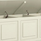 WYNDENHALL Hampshire SOLID WOOD 51 inch Wide Traditional Storage Bench Trunk - 51 W x 18 D x 20.75 H