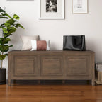 WYNDENHALL Hampshire SOLID WOOD 51 inch Wide Traditional Storage Bench Trunk - 51 W x 18 D x 20.75 H
