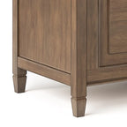 WYNDENHALL Hampshire SOLID WOOD 51 inch Wide Traditional Storage Bench Trunk - 51 W x 18 D x 20.75 H