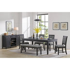 Del Mar Dining Table with Leaf by Martin Svensson Home