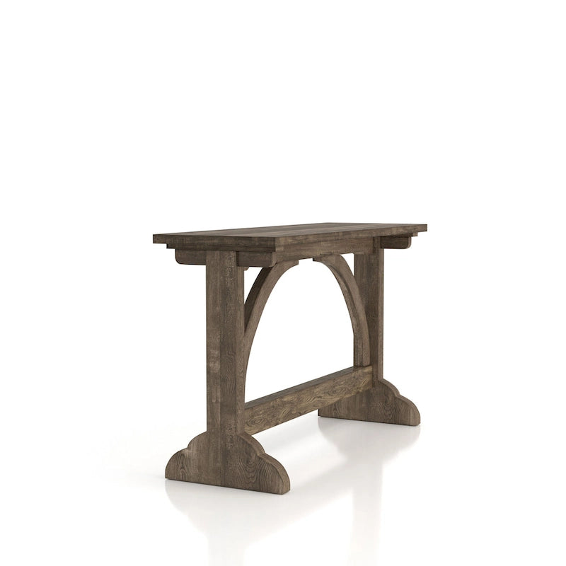 Catrina Rustic Oak Finish 47-inch Sofa Table by