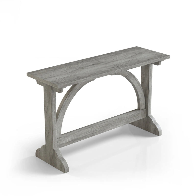 Catrina Rustic Oak Finish 47-inch Sofa Table by