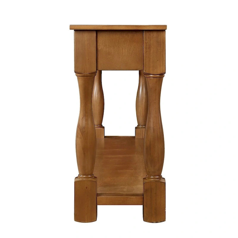 63.38 Long Sofa Console Table with 3 Drawers for Entryway Behind Couch Hall Foyer