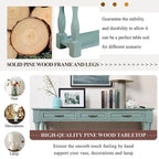 63.38 Long Sofa Console Table with 3 Drawers for Entryway Behind Couch Hall Foyer