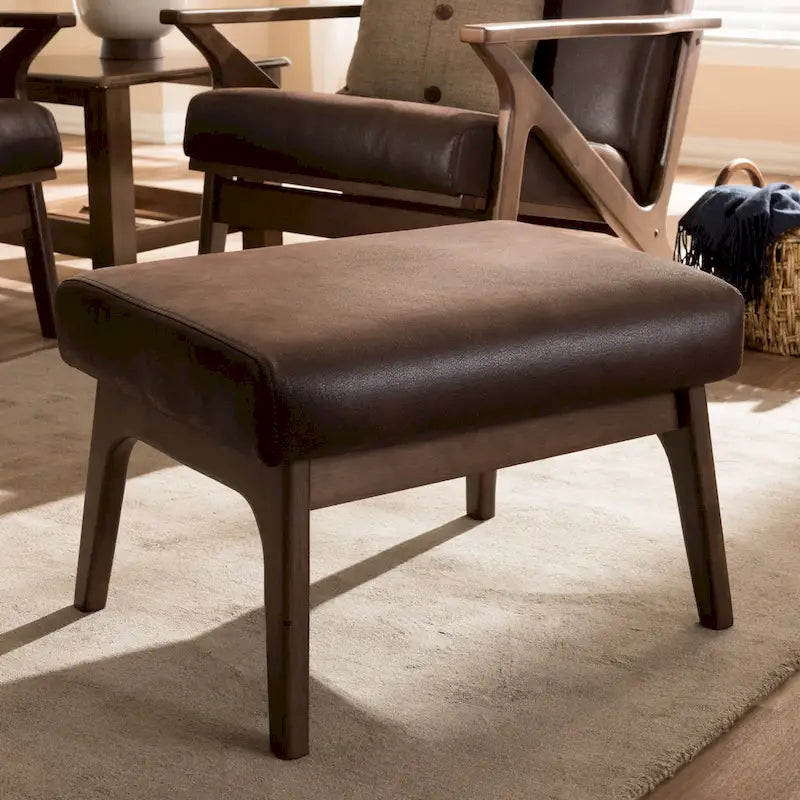Mid-Century Ottoman by