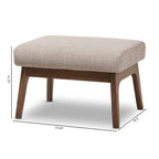 Mid-Century Ottoman by