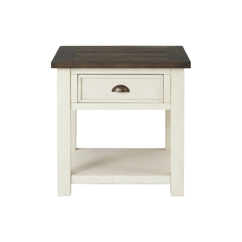 Downington Solid Wood End Table