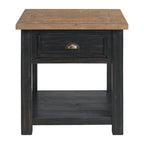 Downington Solid Wood End Table