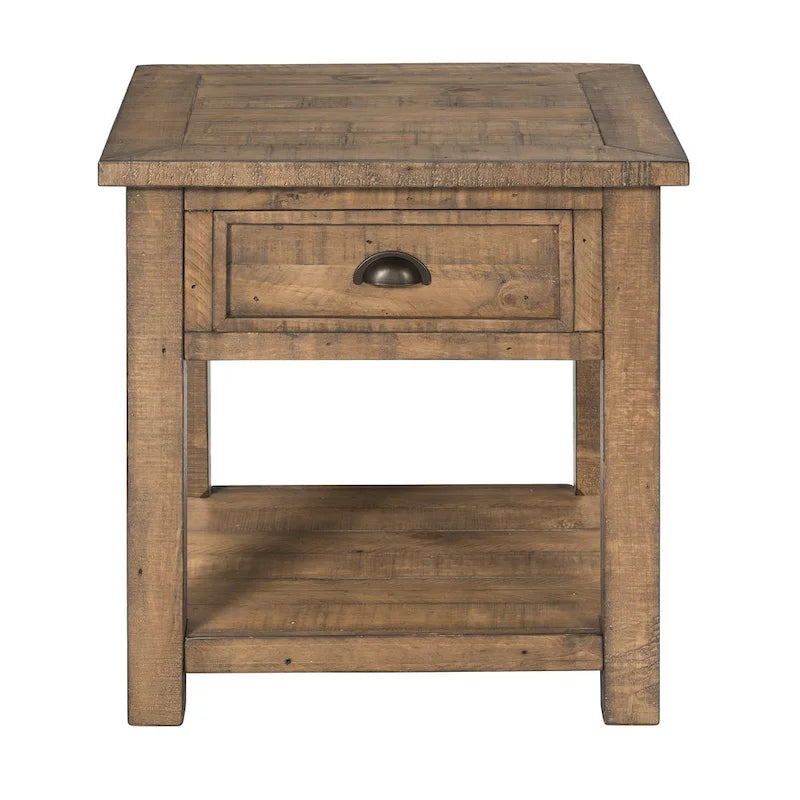 Downington Solid Wood End Table