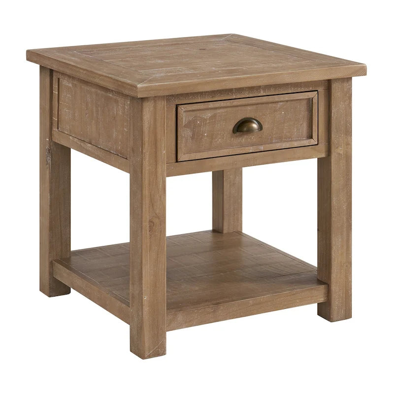 Downington Solid Wood End Table