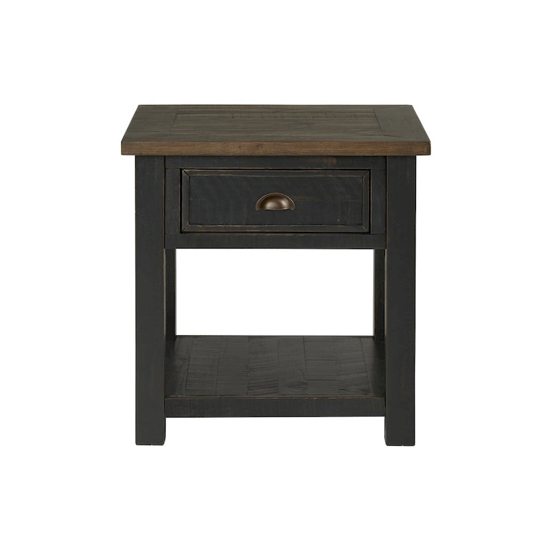 Downington Solid Wood End Table
