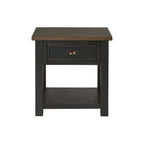 Downington Solid Wood End Table