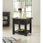 Downington Solid Wood End Table