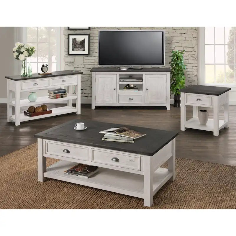 Downington Solid Wood End Table
