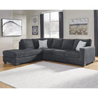 Altari 2-Piece Sectional with Chaise - 110 W x 90 D x 37 H