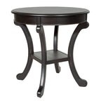 Copper Grove Korostyshiv Hand-painted Transitional Accent Table