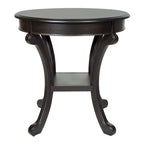 Copper Grove Korostyshiv Hand-painted Transitional Accent Table