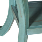 Copper Grove Korostyshiv Hand-painted Transitional Accent Table