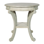 Copper Grove Korostyshiv Hand-painted Transitional Accent Table