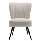 Armless Accent Chair Set of 2 , Living Room Chairs modern accent chairs for bedroom