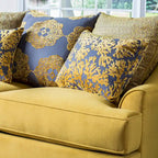 Gisc Contemporary Fabric Padded Nailhead Loveseat by