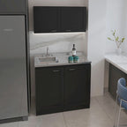 FM Furniture Perseus Cabinet Set, Two Parts Set
