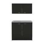 FM Furniture Perseus Cabinet Set, Two Parts Set